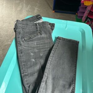 Express Women's Gray Jeans